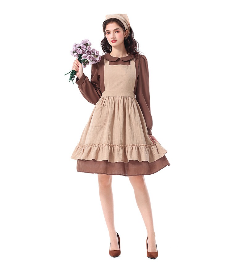Farming A - Halloween Costume Adult Cinderella Maid Costume