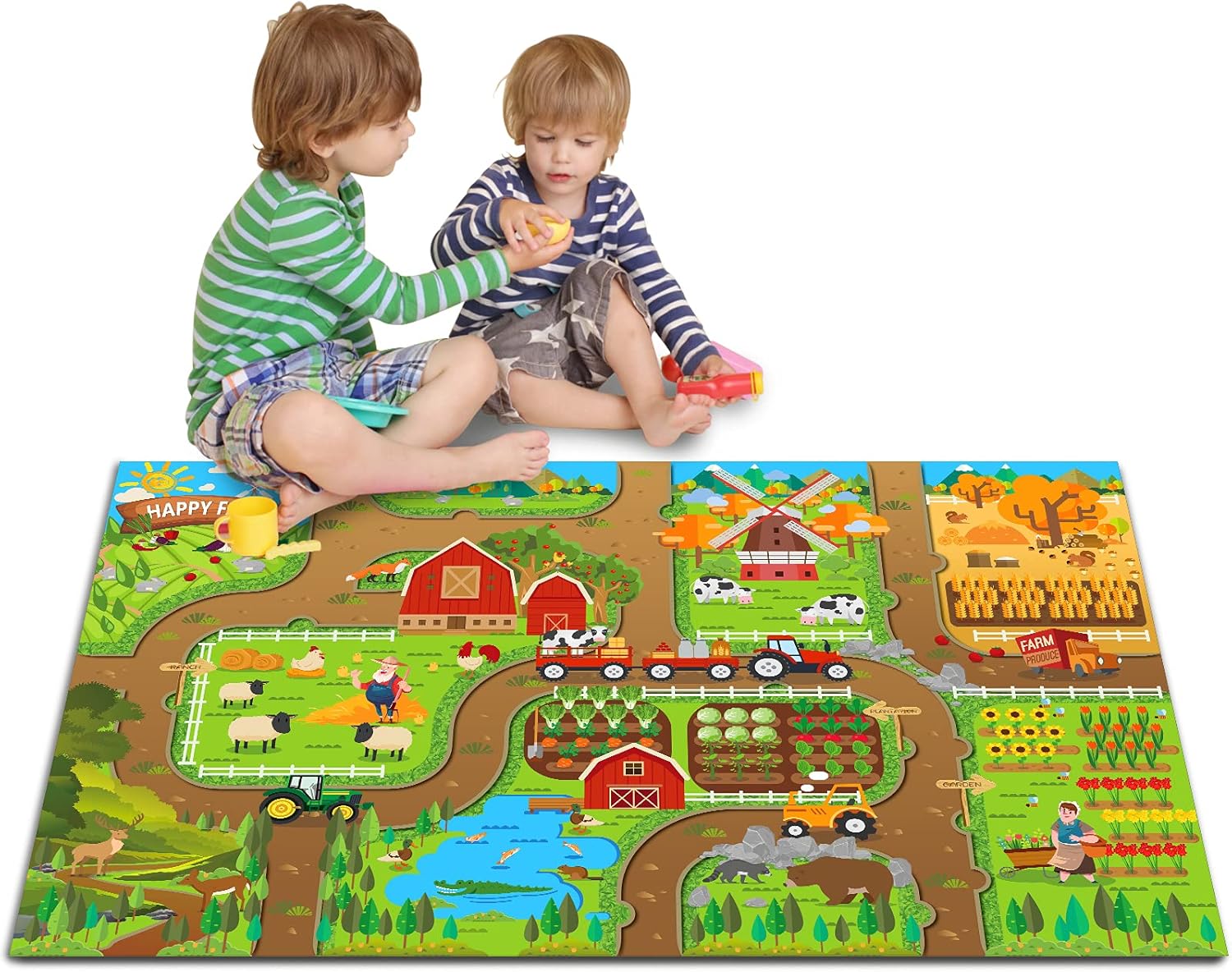 Farming A - Kids Dream Mat Happy Farm Activity