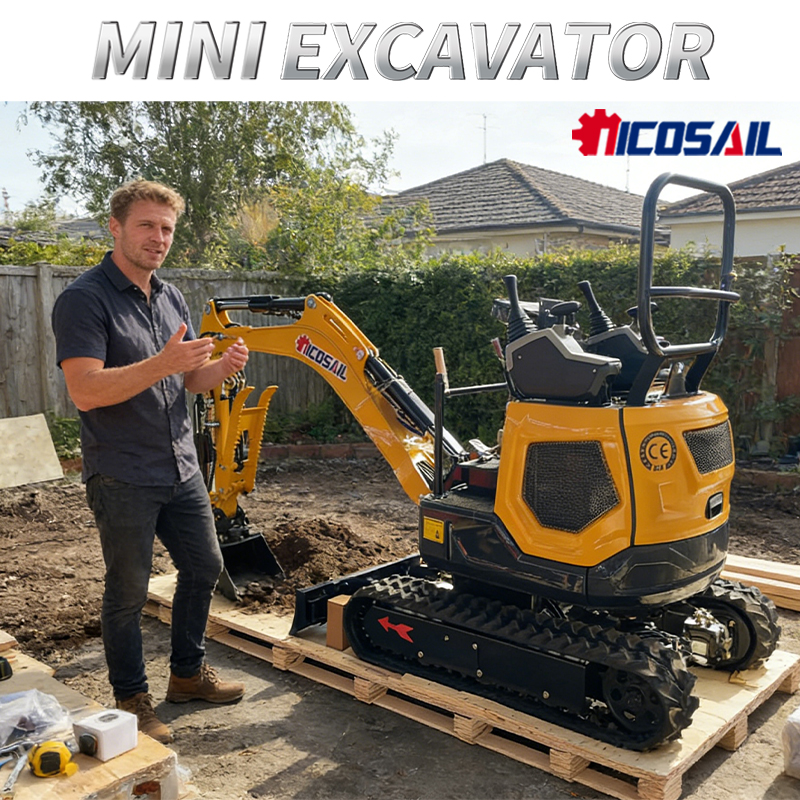 Farming Jobs - Mini Excavator For Home Use 2