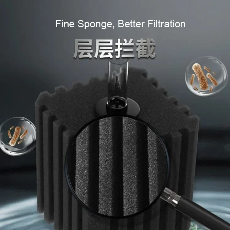 New Big Bio Sponge Filter for  - Aquaculture Aerator Pump 评论和价格