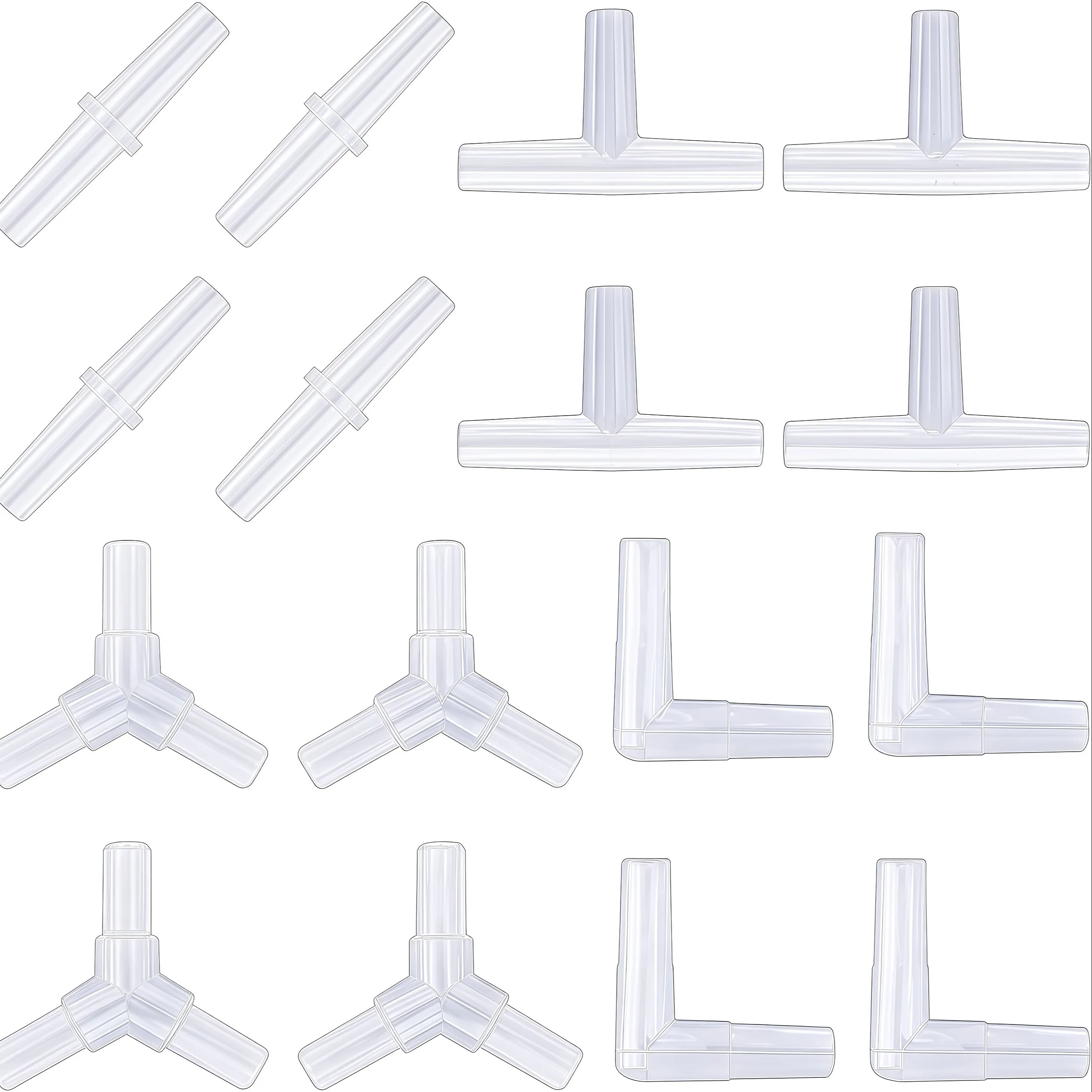 20/40Pcs Aquarium Air Pump Con - Aquaculture Aerator Pump 评论和价格