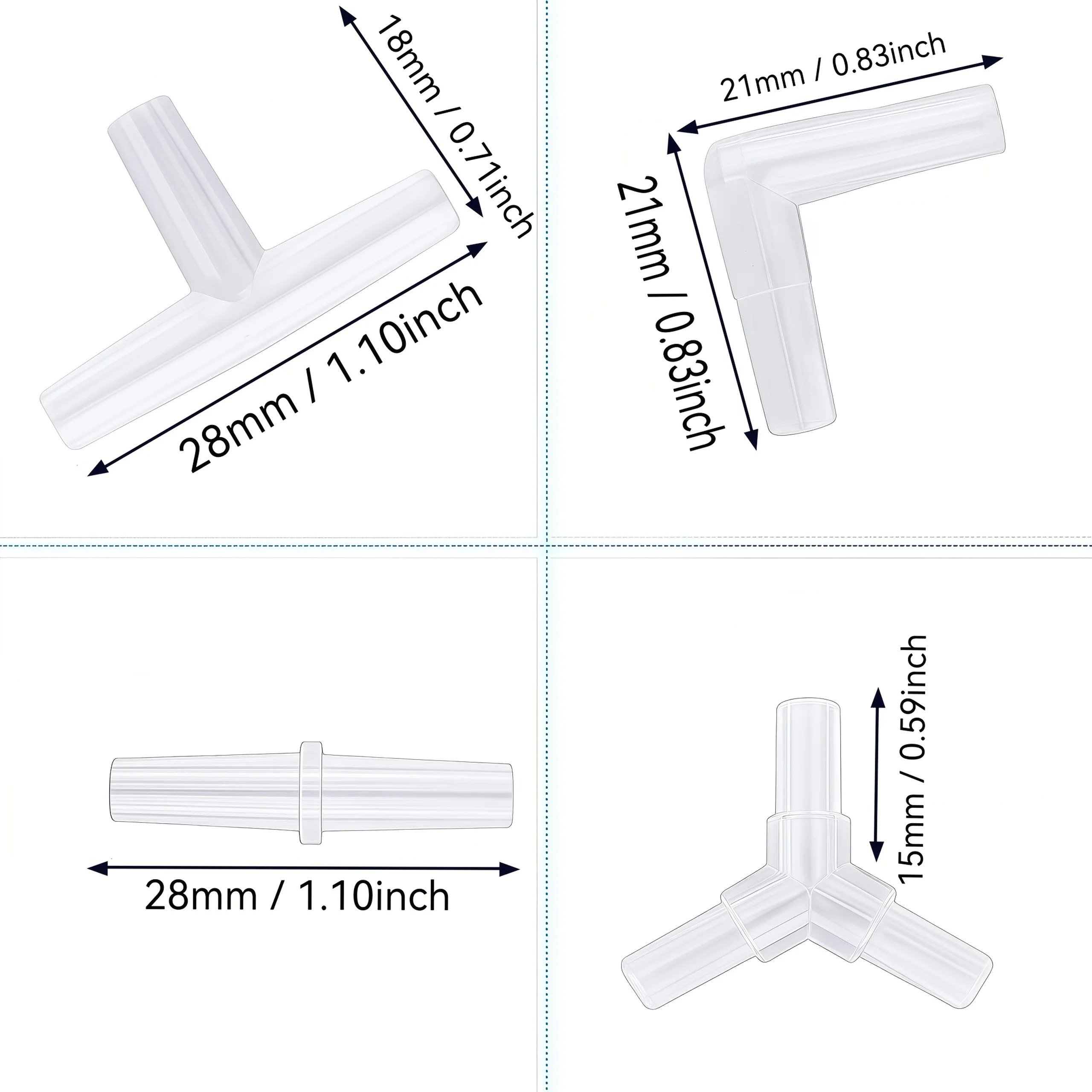 20/40Pcs Aquarium Air Pump Con - Aquaculture Aerator Pump 评论和价格