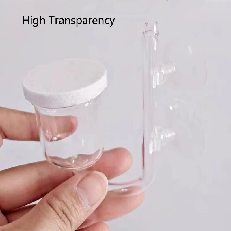 1Set Glass Air Pump Sand Stone - Aquaculture Aerator Pump 评论和价格