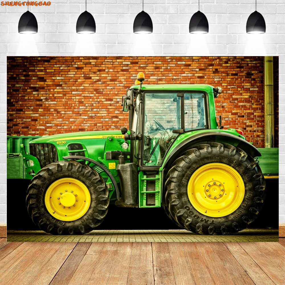 Farm Tractor Photography Backg - Agriculture Farming Background 评论和价格