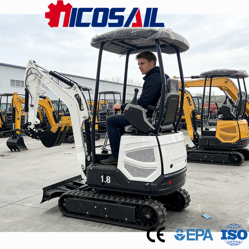 1.8 Ton Mini Digger CE Approve - Farming Jobs 评论和价格