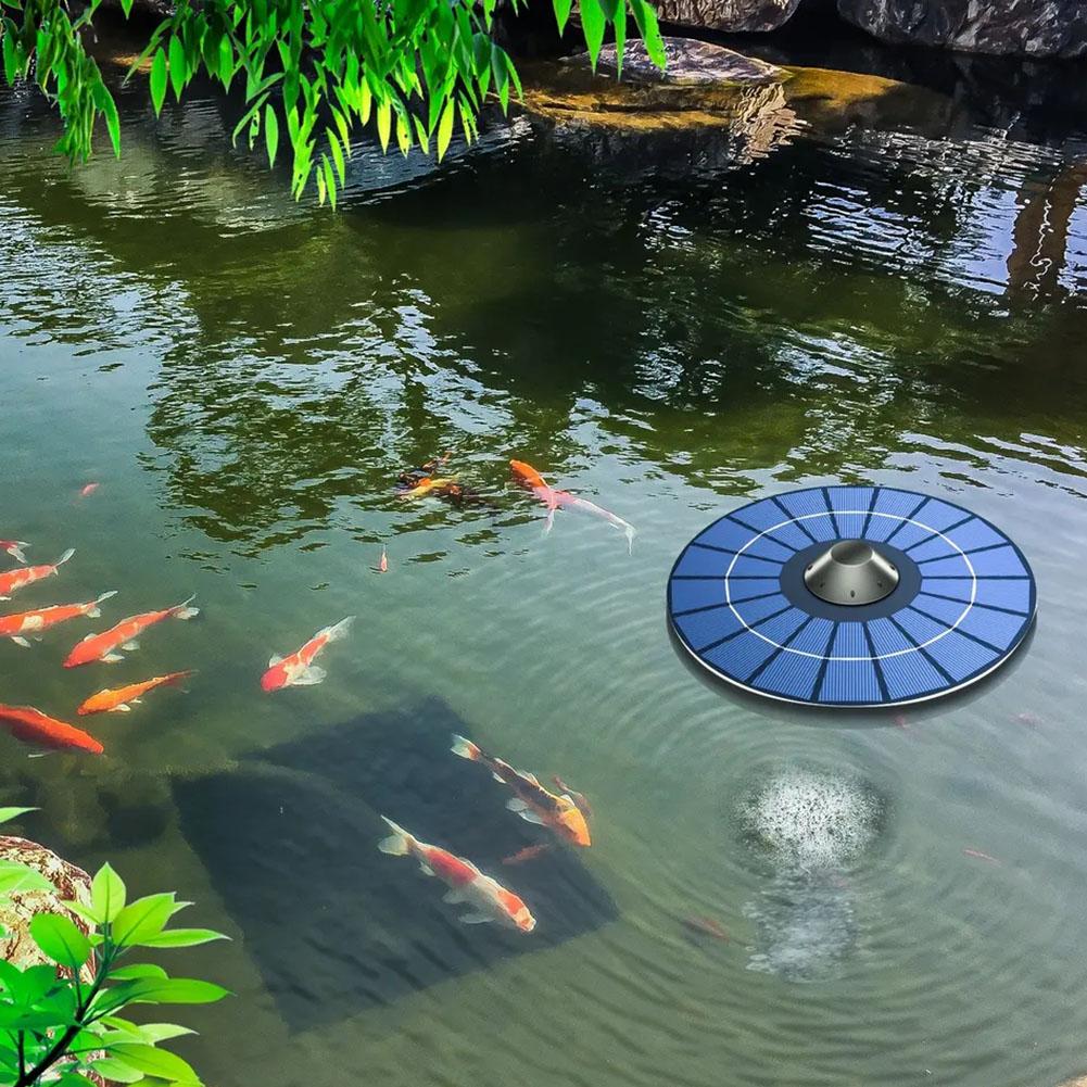 2.5W Round Solar Oxygen Pump S - Aquaculture Aerator Pump 评论和价格
