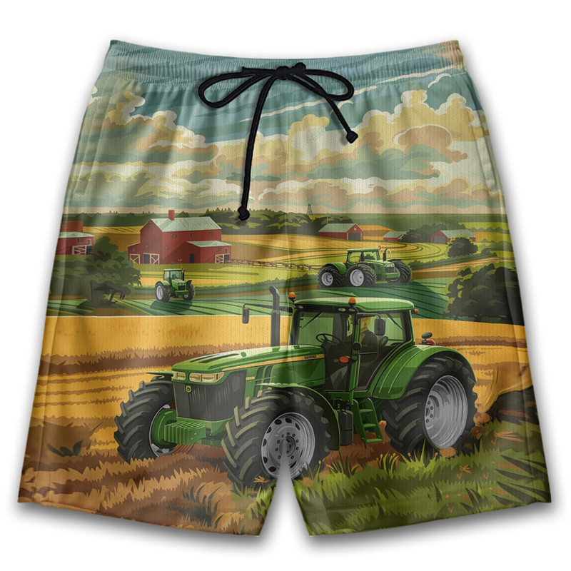 Funny Tractor 3D Print Beach S - Farming Jobs 评论和价格