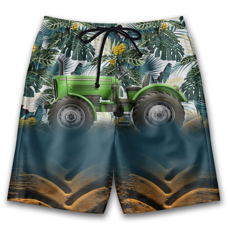 Funny Tractor 3D Print Beach S - Farming Jobs 评论和价格