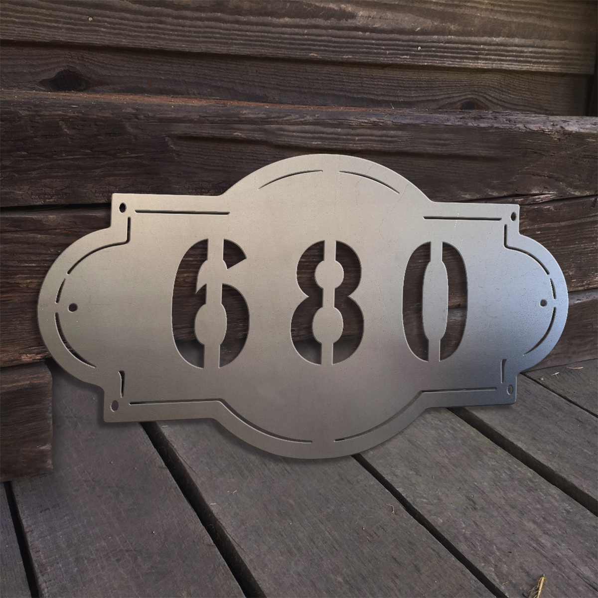 1pc Custom Number Metal Wall D - Farming A 评论和价格