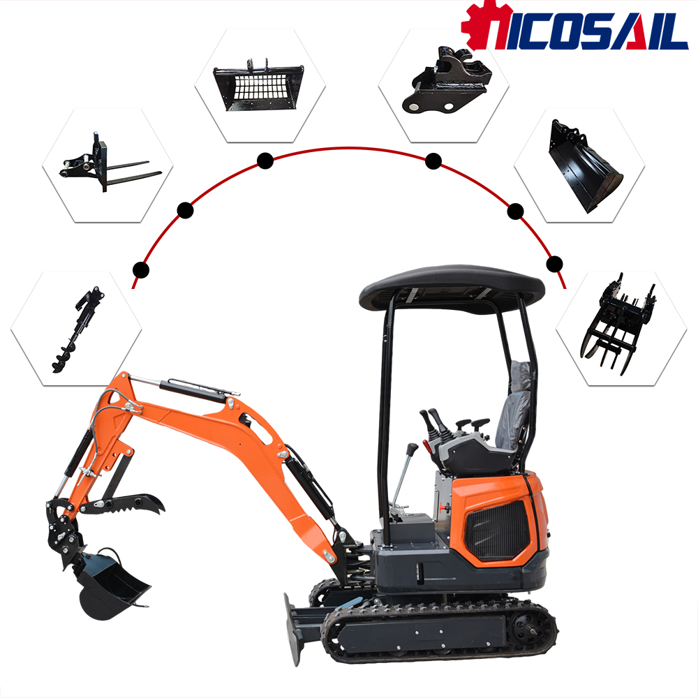 1.8Ton Mini Digger CE Approved - Farming Jobs 评论和价格
