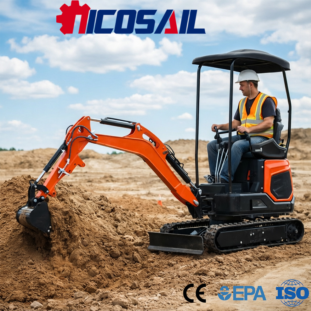 1.8Ton Mini Digger CE Approved - Farming Jobs 评论和价格