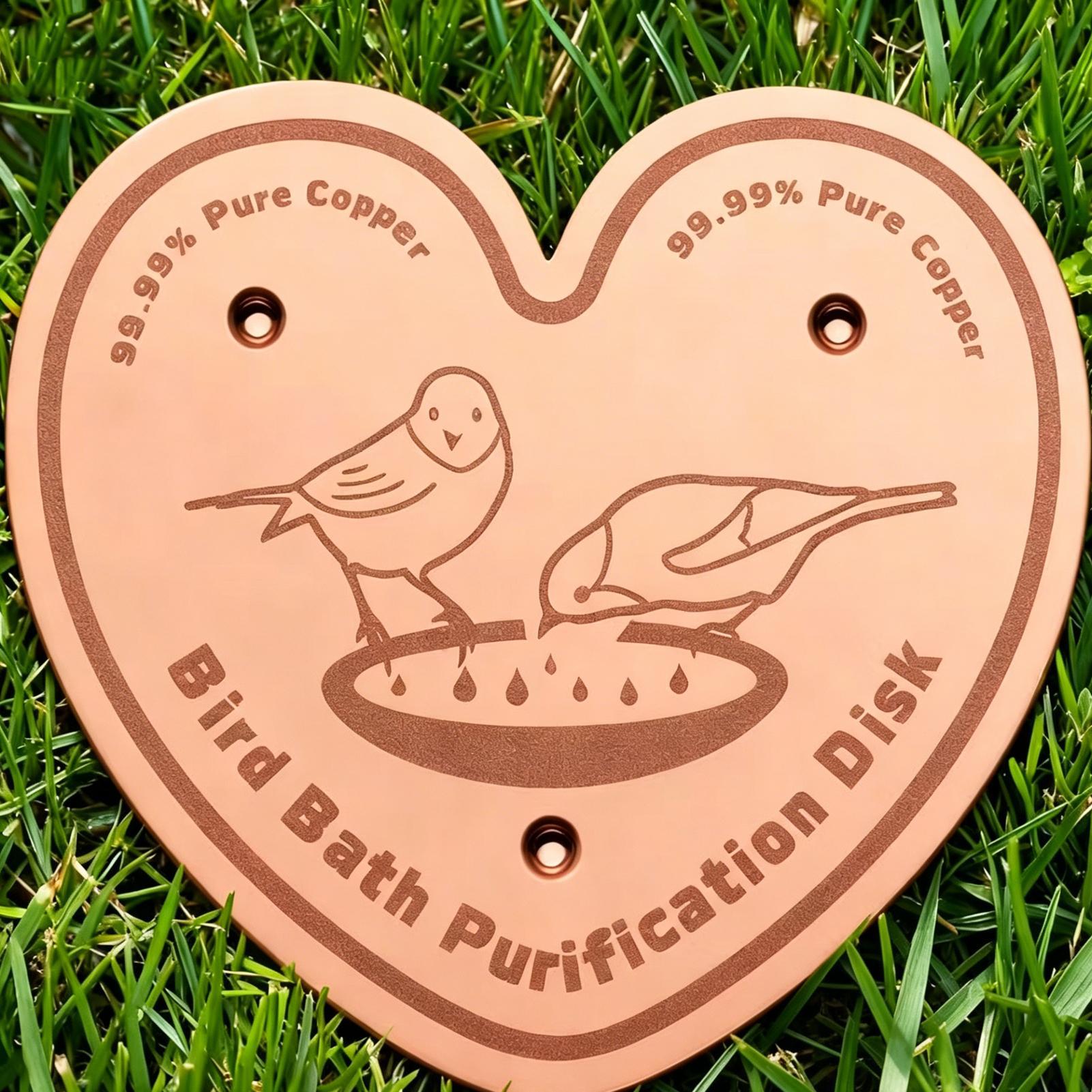 Bird Bath Copper Disc Water Cl - Farming A 评论和价格